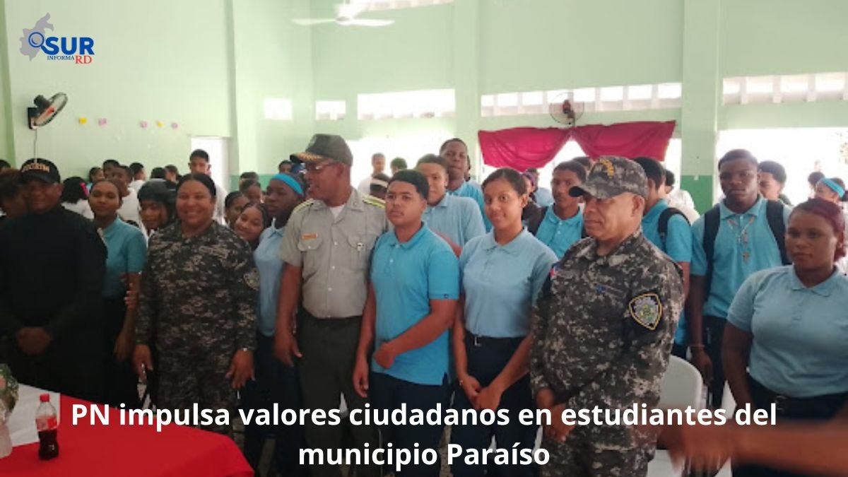 PN impulsa valores ciudadanos en estudiantes del municipio Paraíso