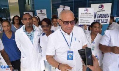 Enfermeras del hospital Cabral y Báez paralizan labores por reclamos laborales