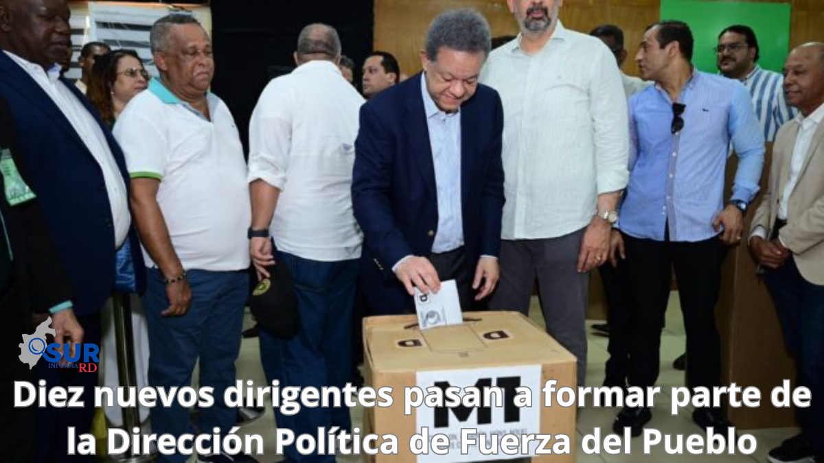 Diez nuevos dirigentes pasan a formar parte de la Dirección Política de Fuerza del Pueblo