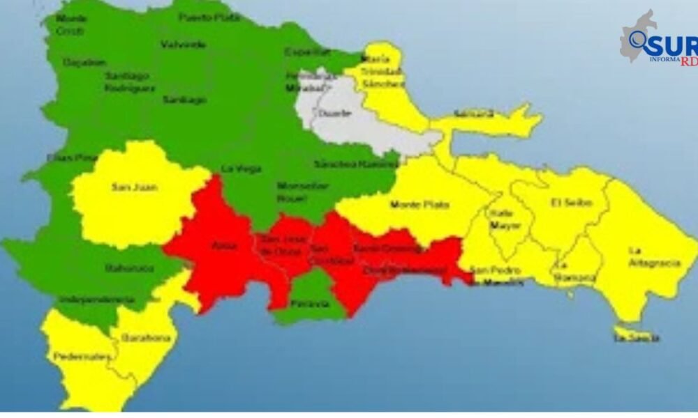 COE mantiene alerta preventiva en 30 provincias por intensa onda tropical