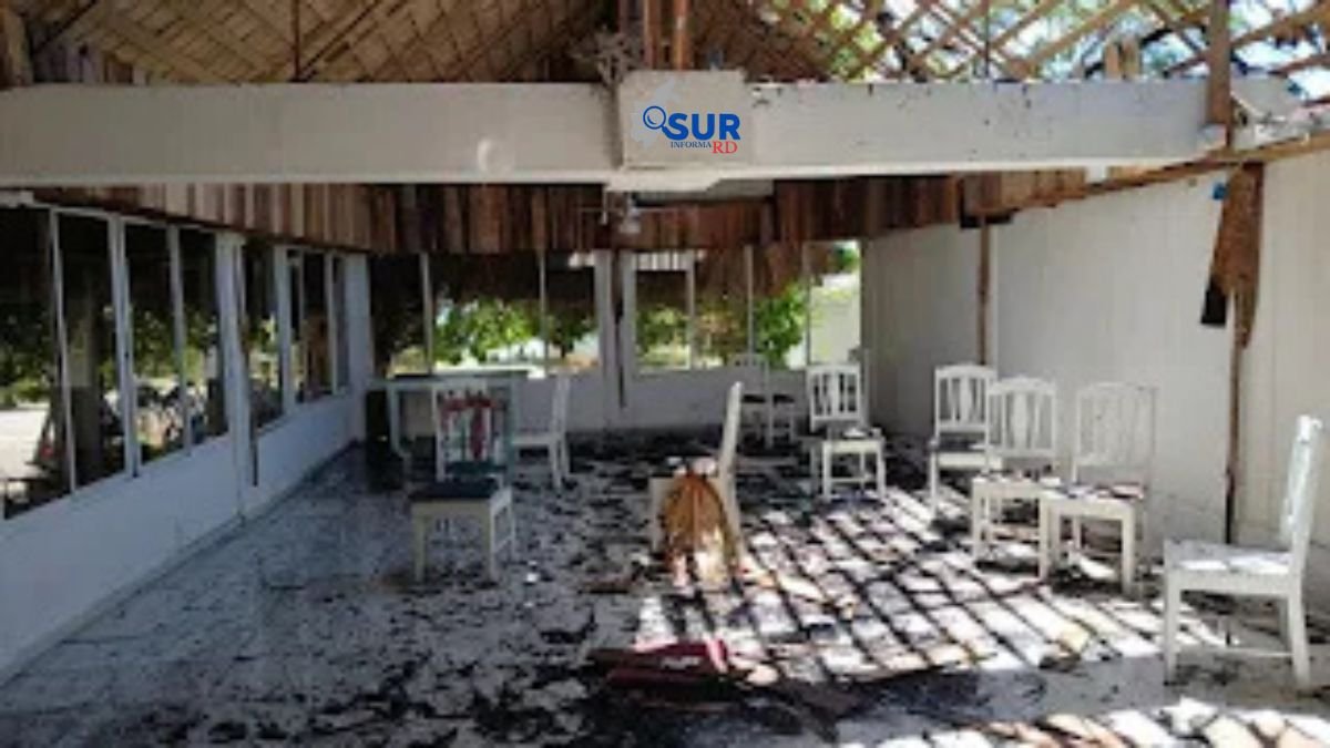 Incendio provoca daños materiales en restaurante de Barahona