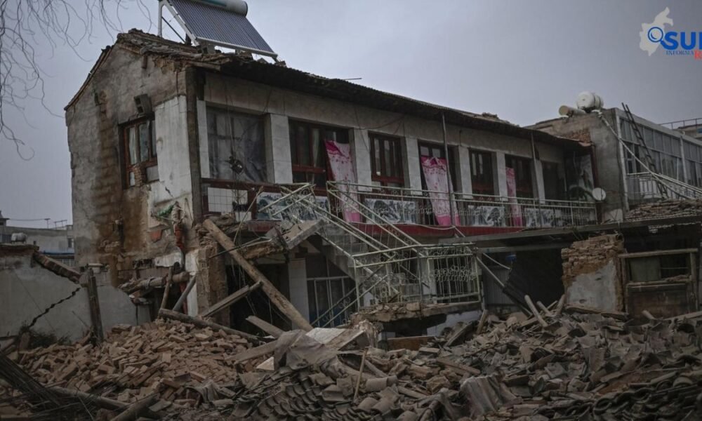 Sismo en Gansu deja miles de desplazados y viviendas afectadas en China