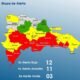 COE mantiene once provincias y la capital en alerta roja COE mantiene once provincias y la capital en alerta roja