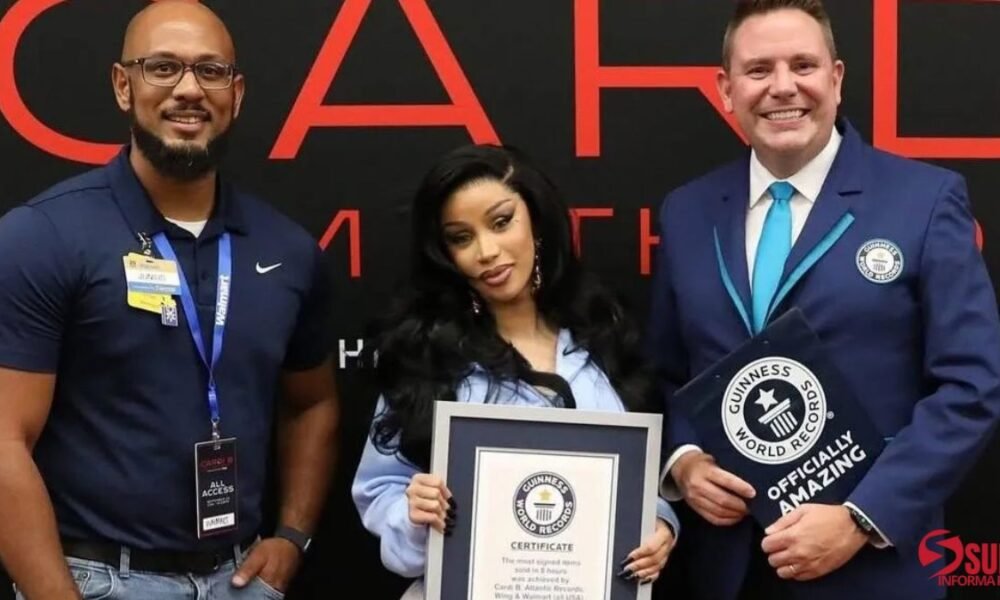 Cardi B entra al Récord Guinness con su nuevo álbum “Am I the Drama?”