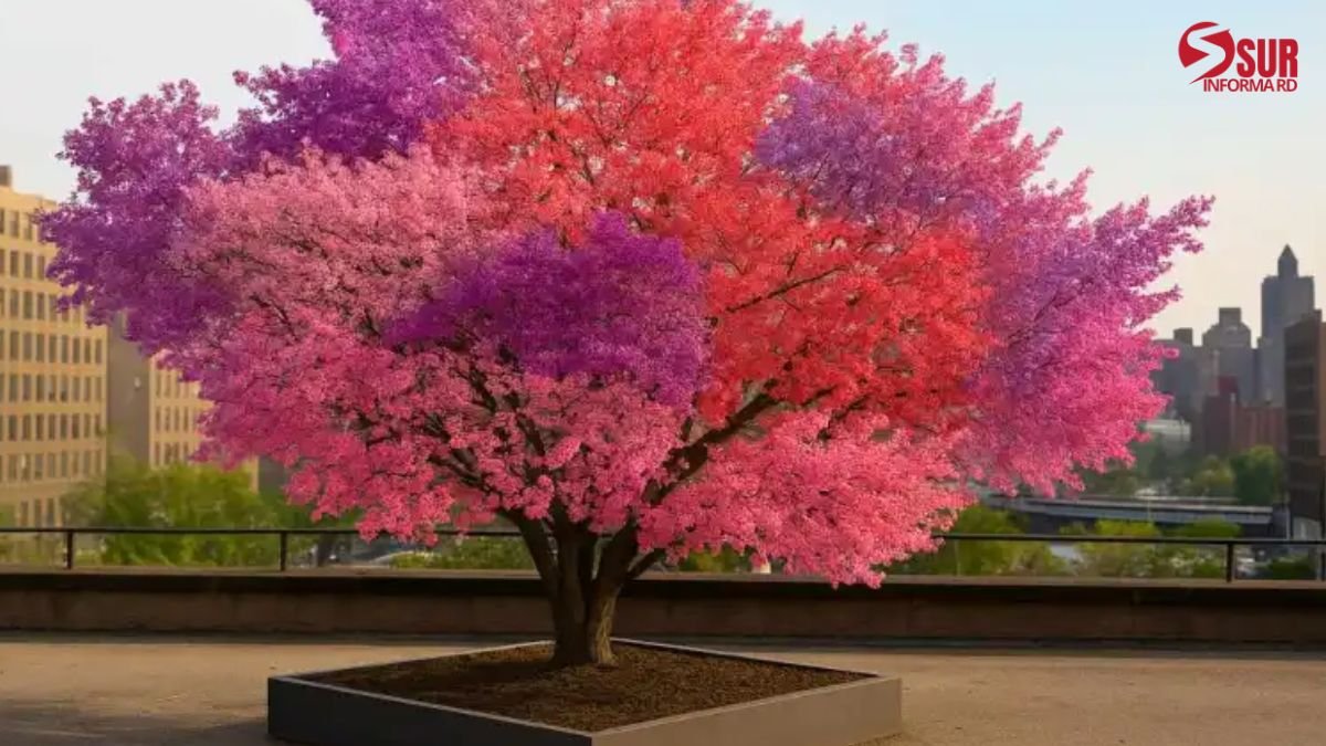 El árbol Frankenstein: la obra viva que produce más de 40 frutas distintas