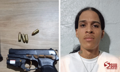 Detienen a joven en Santiago por posesión ilegal de arma de fuego Detienen a joven en Santiago por posesión ilegal de arma de fuego