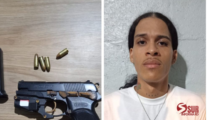 Detienen a joven en Santiago por posesión ilegal de arma de fuego Detienen a joven en Santiago por posesión ilegal de arma de fuego