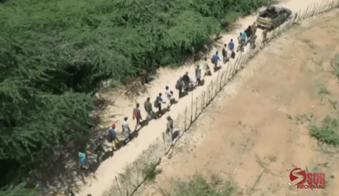 Ejército detiene a 21 extranjeros en operativo de control migratorio en Valverde Ejército detiene a 21 extranjeros en operativo de control migratorio en Valverde