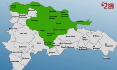 COE coloca 12 provincias en alerta verde por lluvias y ráfagas de viento COE coloca 12 provincias en alerta verde por lluvias y ráfagas de viento