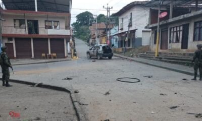 Ataques con drones dejan tres heridos en municipio colombiano; autoridades atribuyen hechos a las FARC