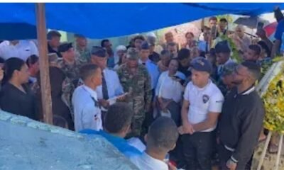 Con honores militares sepultan al abogado y militar Hugo Francisco Gómez en Barahona