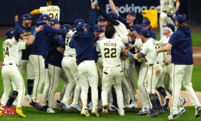 Cerveceros eliminan a los Cachorros y avanzan a la Serie de Campeonato de la Liga Nacional Cerveceros eliminan a los Cachorros y avanzan a la Serie de Campeonato de la Liga Nacional