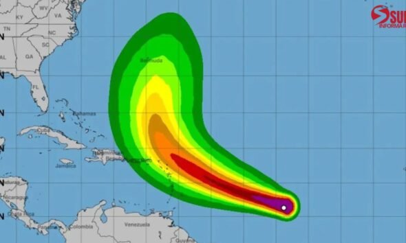 Tormenta tropical Jerry podría provocar lluvias y ráfagas de viento en territorio dominicano