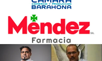 Cámara de Comercio de Barahona reconoce a Miguel Melo y Farmacia Méndez en los Premios de Oro 2025