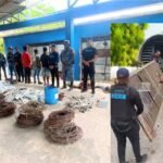 Robo de metales en Barahona