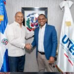 Director de UTEPDA recibe visita del dirigente agropecuario Eulalio Ramírez