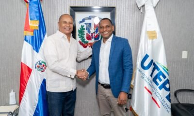 Director de UTEPDA recibe visita del dirigente agropecuario Eulalio Ramírez